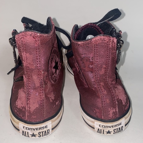 Converse from free people crushed suede high tops - Picture 7 of 10